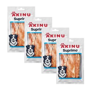 Akinu SUPRIMO Losos s kůží plátky pamlsek pro psy mramorované 75 g MTP 4 ks obraz