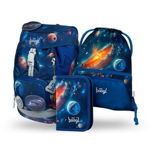 Baagl SET 3 AIRY Vesmír: batoh, penál, sáček obraz