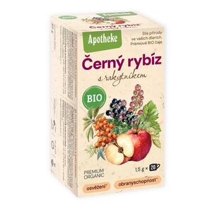 Apotheke BIO Černý rybíz s rakytníkem nálevové sáčky 20x1, 5 g obraz
