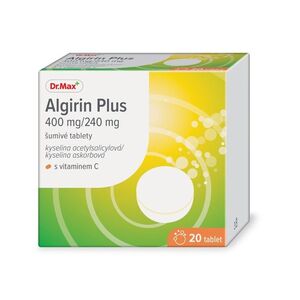 Dr. Max Algirin Plus 400 mg/240 mg 20 šumivých tablet obraz