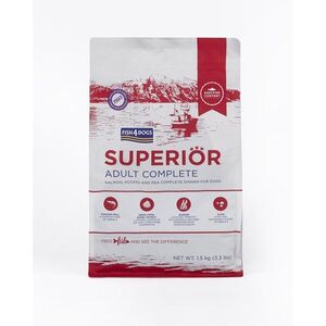 Fish4Dogs Granule velké pro dospělé psy Superior losos s bramborami 1, 5 kg obraz