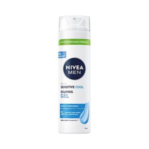 Nivea Men Sensitive Cool gel na holení 200 ml obraz