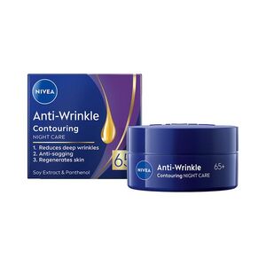 Nivea Anti-Wrinkle 65+ noční krém pro zlepšení kontur 50 ml obraz
