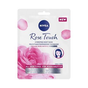Nivea Rose Touch hydratační textilní maska 1 ks obraz