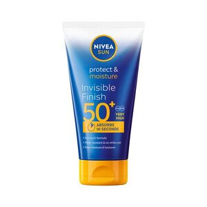 Nivea SUN Protect & Moisture Invisible Finish OF50+ mléko na opalování 150 ml obraz