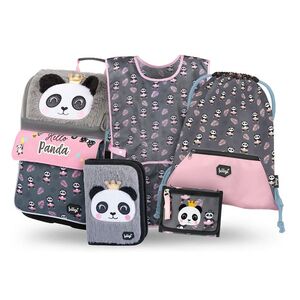 Baagl Školní set Zippy Panda III obraz