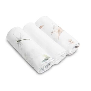 SENSILLO Mušelínové pleny pro miminko SOFT - 3 ks, 70x80 cm obraz