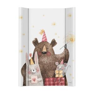 Ceba BABY Podložka přebalovací 2-hranná s pevnou deskou (50x70) Basic Celebration obraz