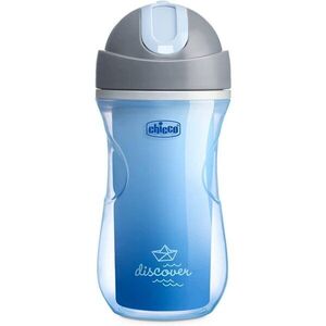 Chicco Hrneček Sport termo s brčkem 266 ml modrý 14m+ obraz