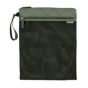 SKIP HOP Sáček nepremokavý Grab & go Dark sage 30 x 38 cm obraz