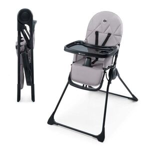 Kinderkraft Židlička jídelní Binci Grey obraz