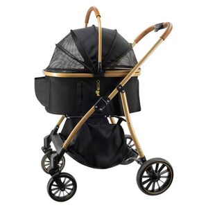 PetiGIO peti-to-Travel kočárek pro psy a kočky Black obraz