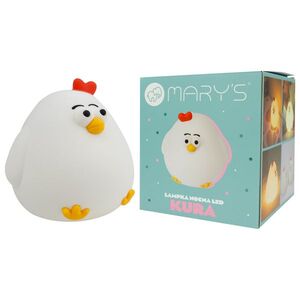 MARY’S LED silikonová noční lampička - slepička obraz