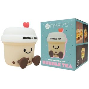 MARY’S LED silikonová noční lampička - Bubble Tea obraz
