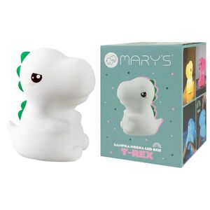 MARY’S LED silikonová noční lampička RGB - T-REX obraz
