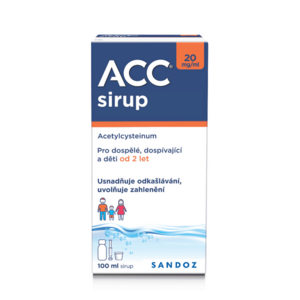 ACC 20 mg/ml sirup 100 ml obraz