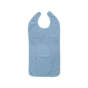 SUNDO Bryndák pro dospělé se zapínáním na druk s kapsou, bavlna/polyester, 45 x 90 cm obraz