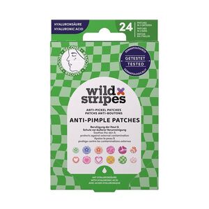 Wild Stripes Anti-Pimple Patches Groovy s kyselinou hyaluronovou 24 ks obraz