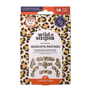 Wild Stripes Facial Patches Animal Leo s kyselinou hyaluronovou a niacinamidem náplast 14 ks obraz