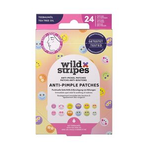Wild Stripes Anti-Pimple Patches Smile s tea tree olejem náplasti 24 ks obraz
