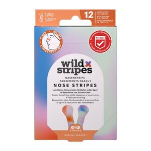 Wild Stripes Nose Patches Sunrise pro snadnější dýchání nosem 12 ks obraz