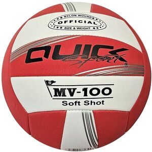 Quick Volejbalový míč MV-100 Soft Shot červená obraz
