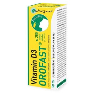 OROFAST Vitamín D3 sublinguální sprej 50 ml obraz