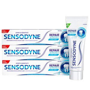 Sensodyne Repair & Protect Cool Mint zubní pasta 3x75 ml obraz