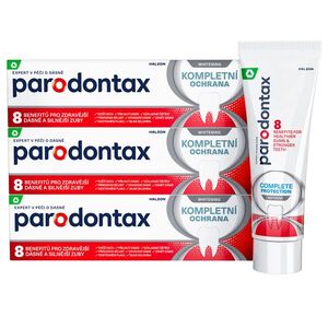 Parodontax Kompletní ochrana Whitening zubní pasta 3x75 ml obraz