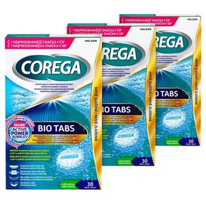 Corega Bio Tabs čisticí tablety 3x30 ks obraz