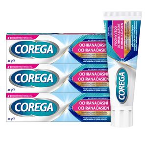 Corega Ochrana dásní fixační krém 3x40 g obraz