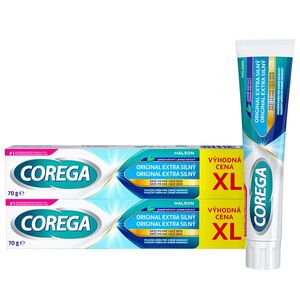 Corega Original extra silný fixační krém 2x70 g obraz