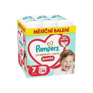 Pampers Premium Care Pants vel. 7 15+ kg plenkové kalhotky 62 ks obraz