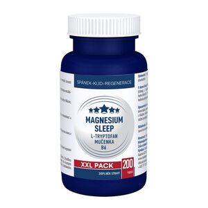 Clinical Magnesium Sleep L-Tryptofan + Mučenka + B6 XXL pack 200 kapslí obraz