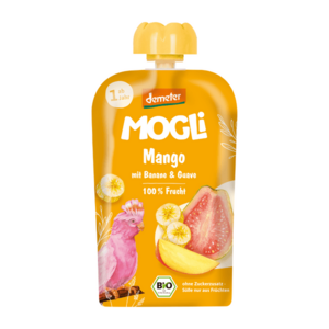 MOGLi BIO Mangová kapsička banán a guava 100 g obraz