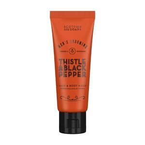 Scottish Fine Soaps Thistle & Black Pepper Sprchový gel na tělo i vlasy 75 ml obraz