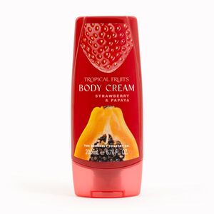 Somerset Toiletry Tělový krém Jahoda a papája 200 ml obraz