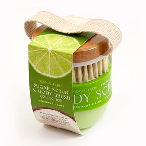 Somerset Toiletry Set s tělovým peelingem Kokos a limetka 2 ks obraz
