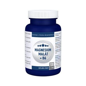 Clinical Magnesium malát + B6 100 kapslí obraz