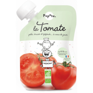 Popote BIO Kapsička Rajče pyré 4/6m+ 120 g obraz