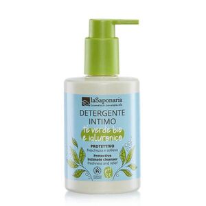 laSaponaria Intimní mycí gel Ochranný se zeleným čajem BIO 250 ml obraz