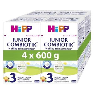 Hipp 3 Junior Combiotik Batolecí mléko 4x600 g obraz