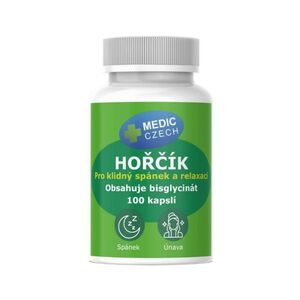 Medic Czech Hořčík Bisglycinát 100 kapslí obraz