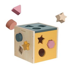 Petite&Mars Hračka dřevěná třídící Gravity Wood of Mars 12m+ Aurora Pink obraz