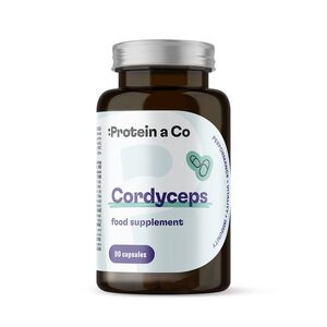 Protein a Co Cordyceps extrakt 40% polysacharidů 90 kapslí obraz