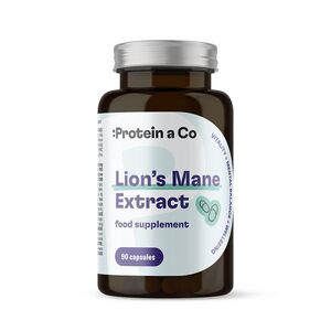 Protein&Co Lion’s Mane extrakt 30% polysacharidů, korálovec ježatý 90 kapslí obraz