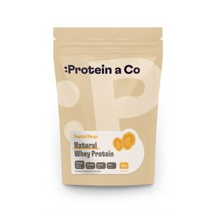 Protein a Co Protein Natural whey prémiový bez chemie 500 g Tropical mango obraz
