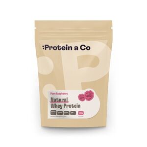 Protein a Co Protein Natural whey prémiový bez chemie 1 000 g Pure raspberry obraz