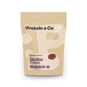 Protein a Co Protein Fine whey slazený stévií 1000 g Chocolate brownie obraz