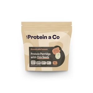 Protein&Co Proteinová kaše s chia 480 g Kokos s mandlí obraz